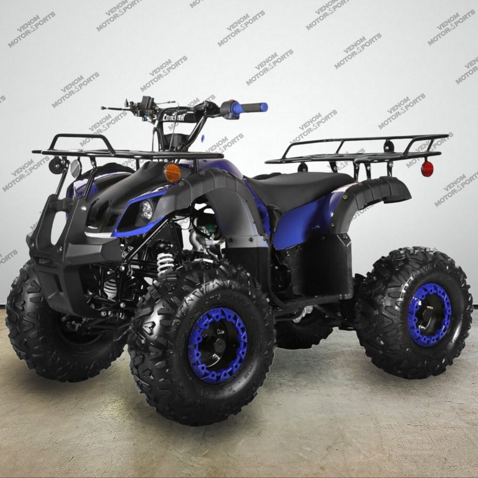 Venom Kodiak | 125cc ATV | Fully Automatic + Reverse Blue Fully Automatic