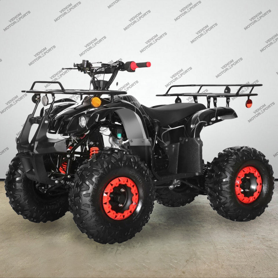 Venom Kodiak | 125cc ATV | Fully Automatic + Reverse Spider Black Fully Automatic