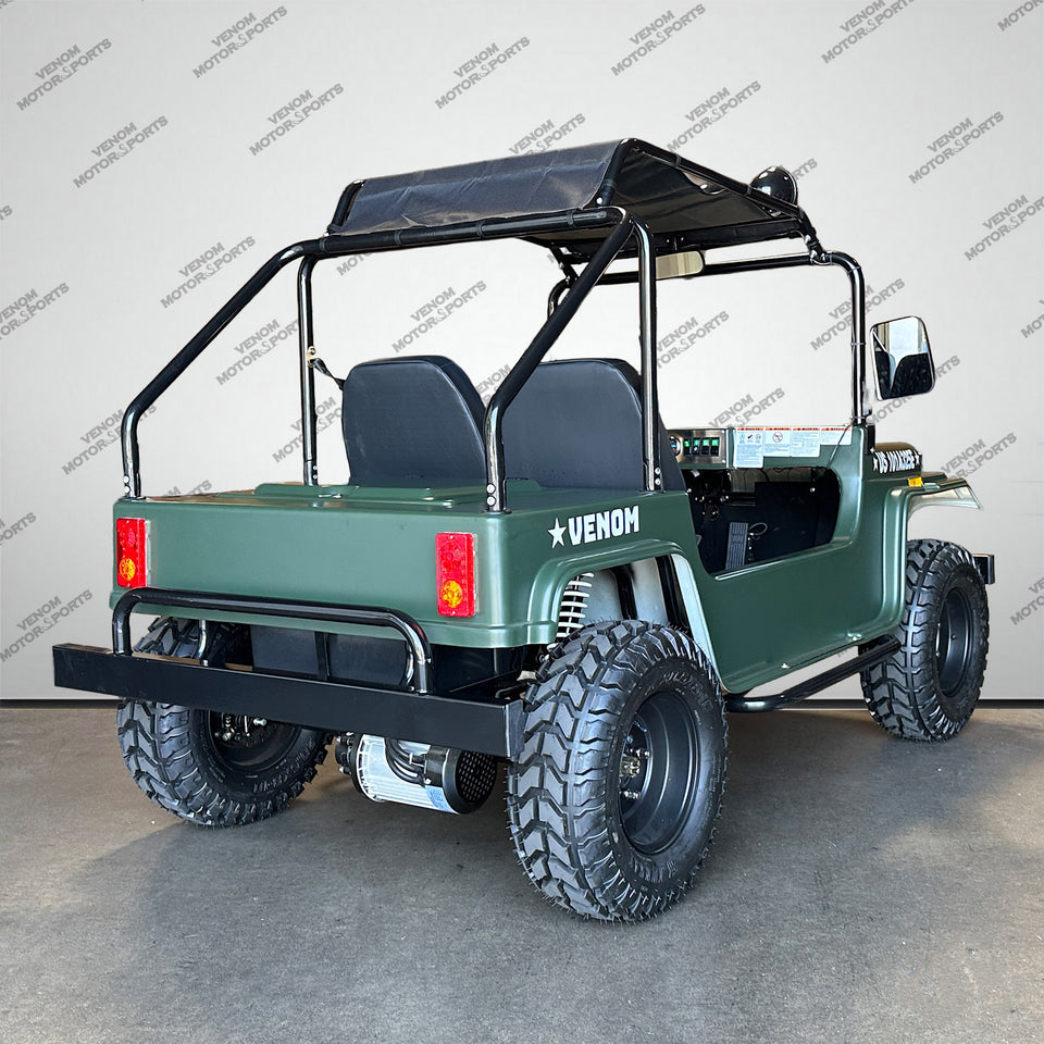 Venom Electric Mini Jeep | 3000W 60V | Full-Size | Safari Edition