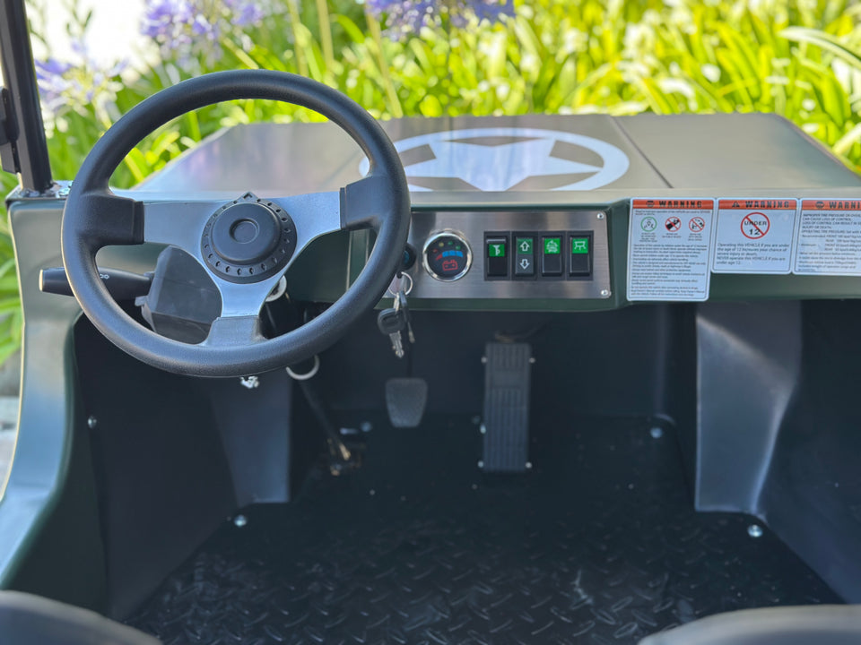 Venom Electric Mini Jeep | 3000W 60V | Full-Size | Safari Edition