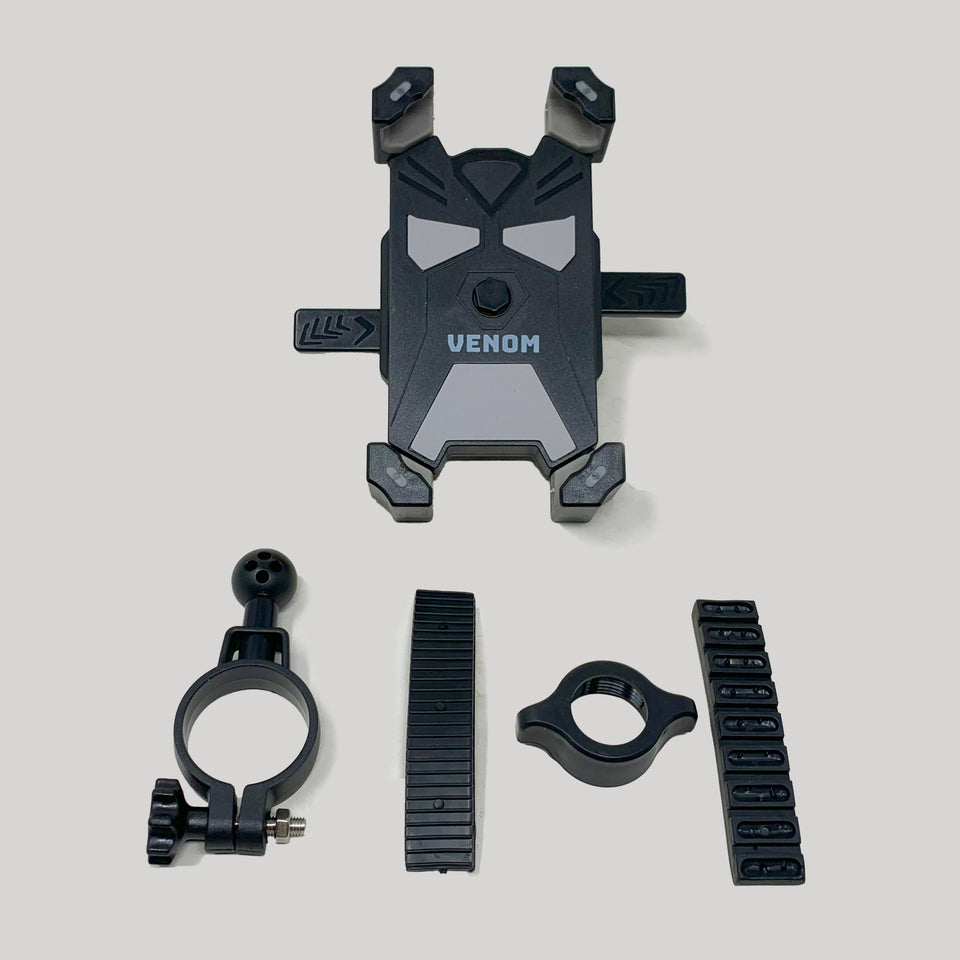 Venom Heavy-Duty Phone Holder | Fits all 50cc-250cc Motorcycles
