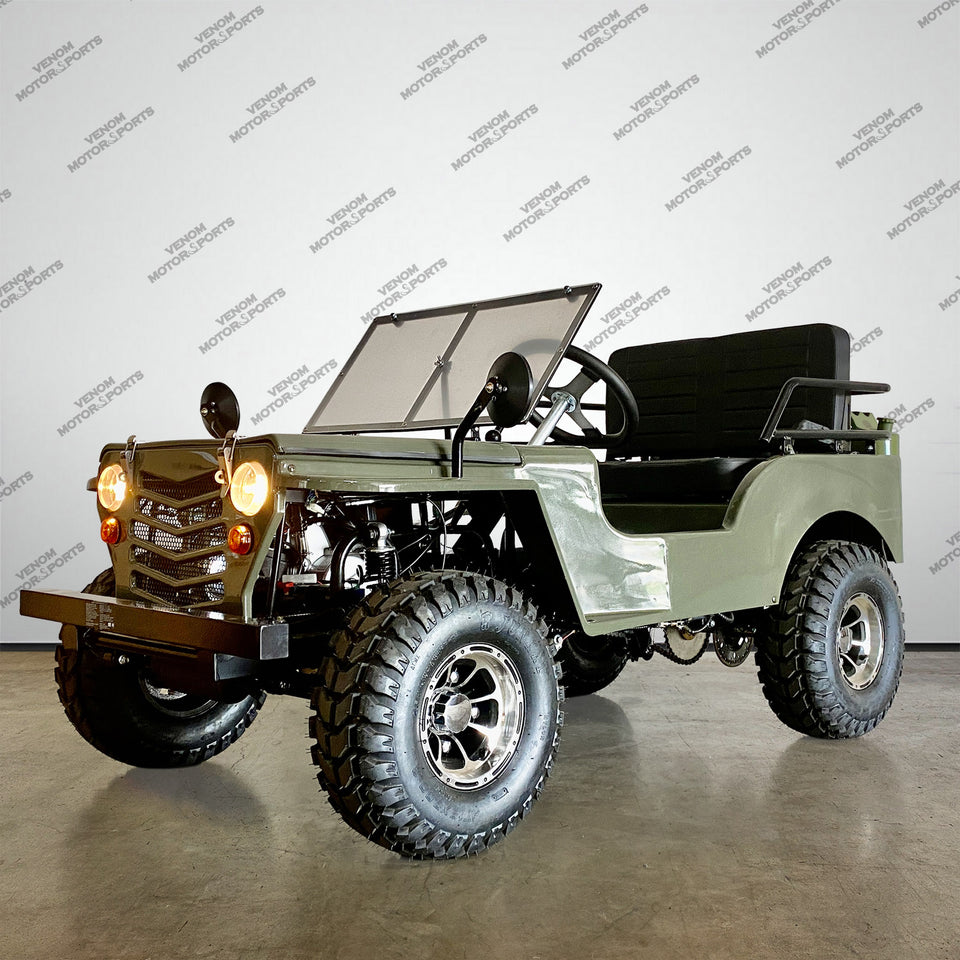 Thunderbird 125cc Mini Jeep | Willys Edition | PAZ125-1 | 3-Speed
