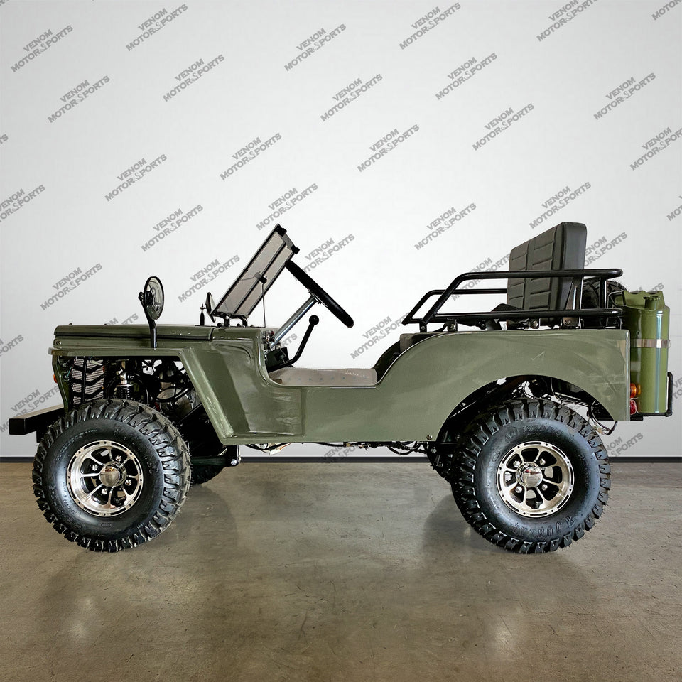 Thunderbird 125cc Mini Jeep | Willys Edition | PAZ125-1 | 3-Speed