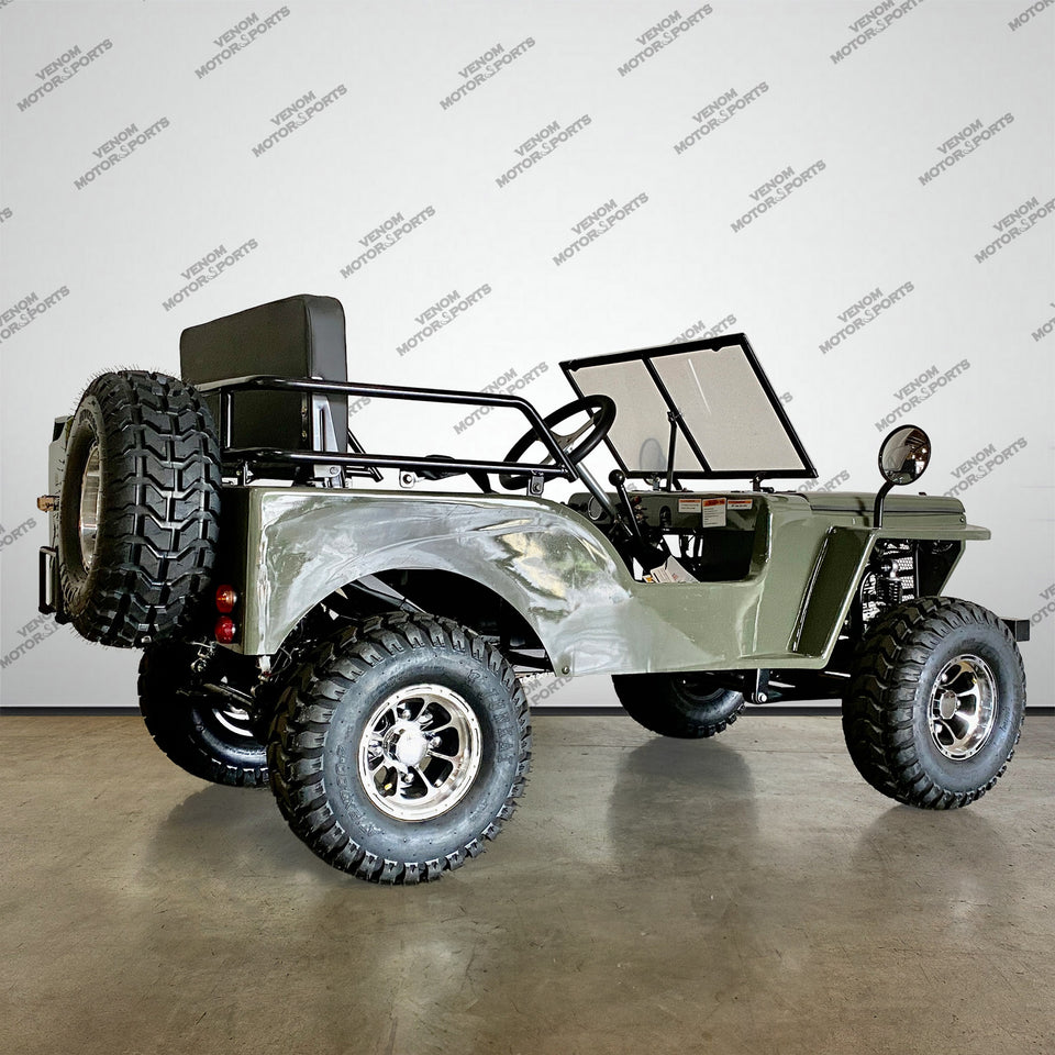 Thunderbird 125cc Mini Jeep | Willys Edition | PAZ125-1 | 3-Speed