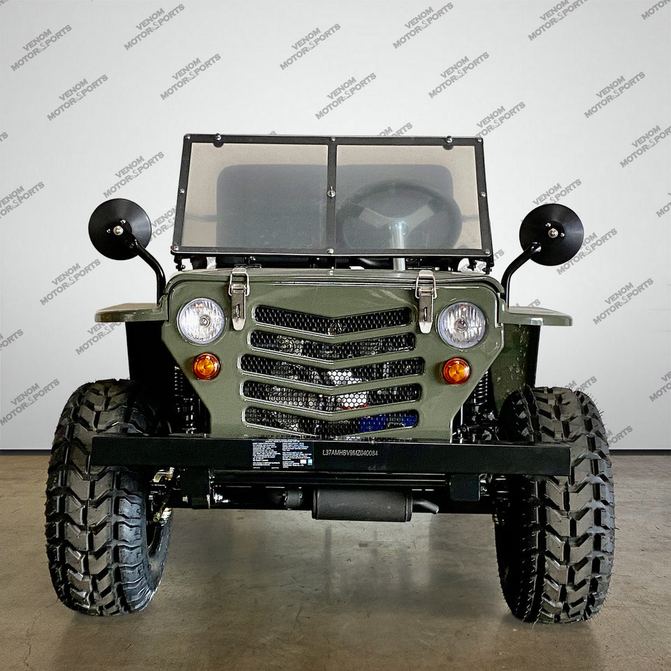 Thunderbird 125cc Mini Jeep | Willys Edition | PAZ125-1 | 3-Speed