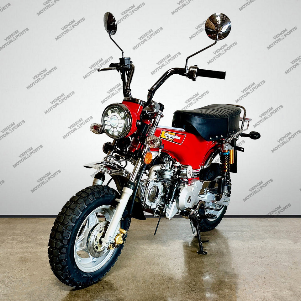 Champion LX Monkey Bike | 125cc Motorcycle | 4 Speed | PBZ125-2P Red