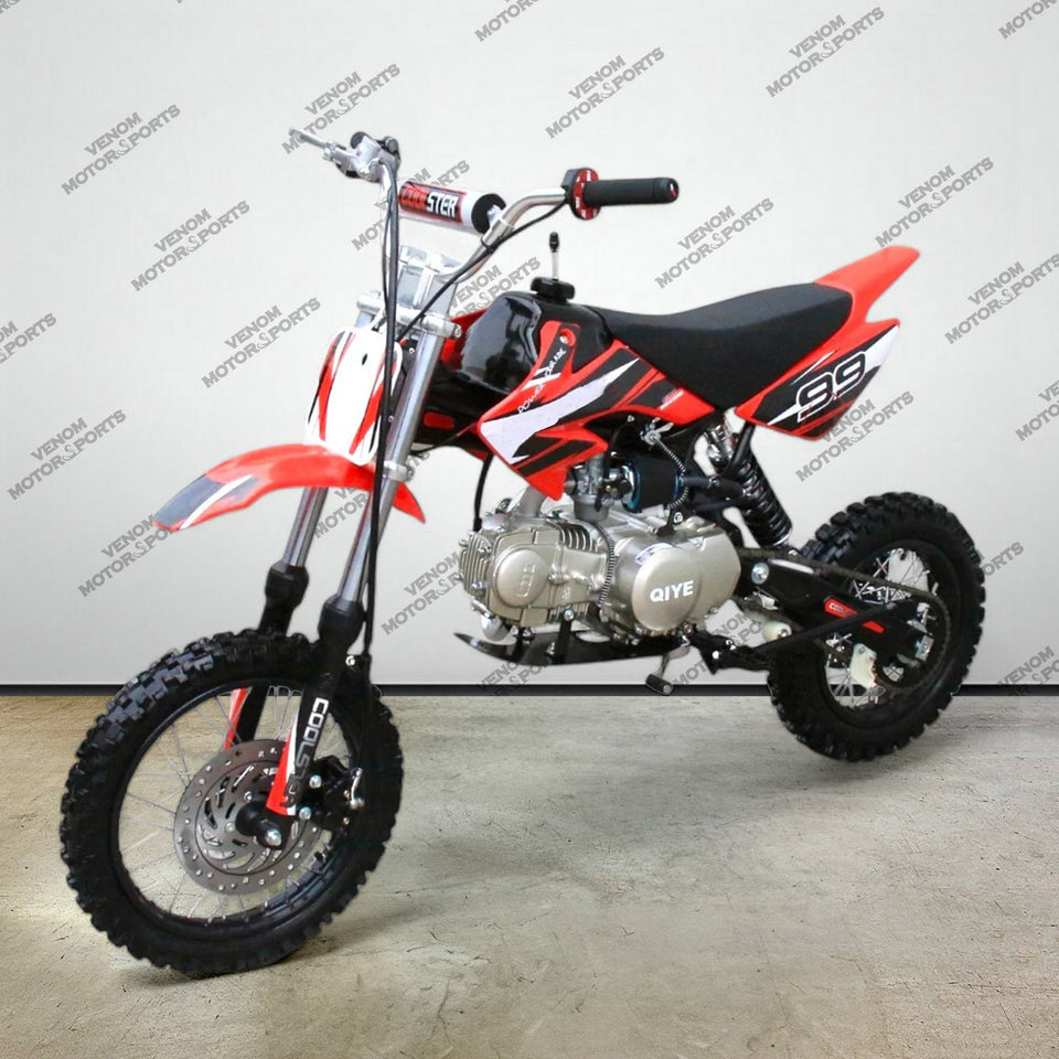 Venom XR-125 Motocross 125cc Dirt Bike | Semi-Automatic Red
