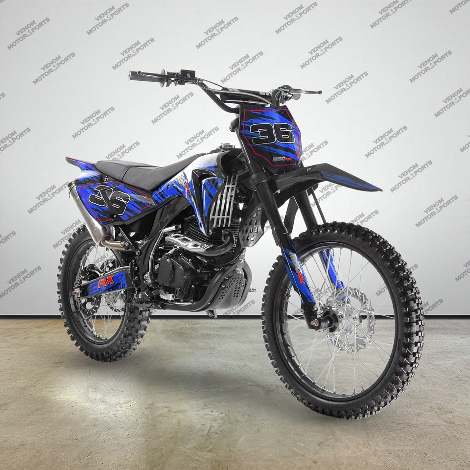 Venom 250cc Dirt Bike | Motocross | 5 Speed | Off Road