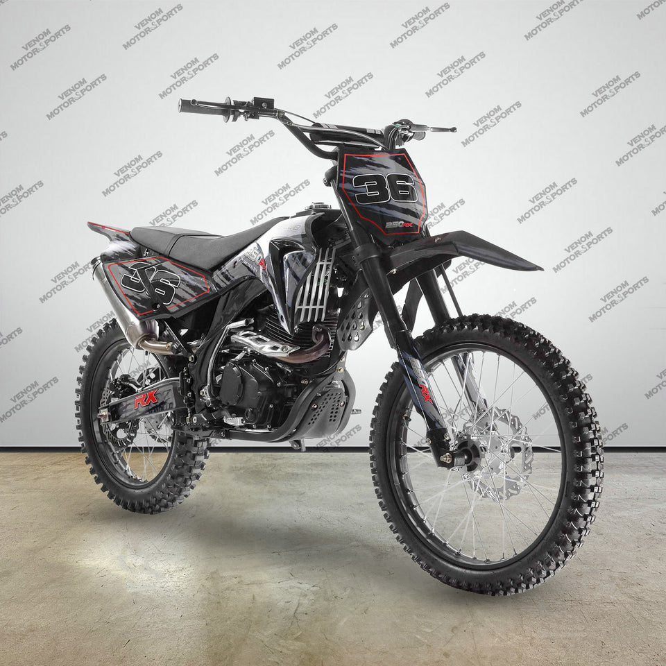 Venom 250cc Dirt Bike | Motocross | 5 Speed | Off Road