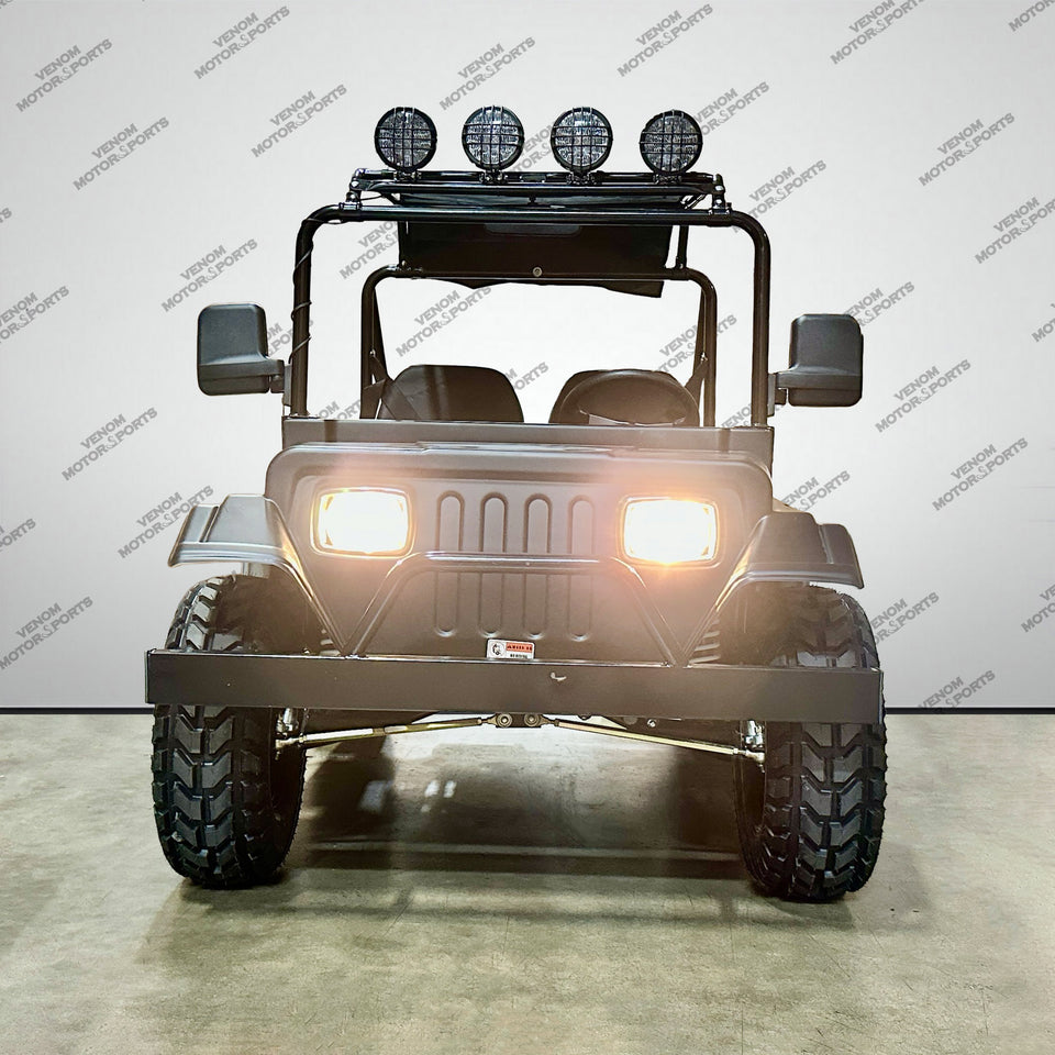 Venom Electric Mini Jeep | 3000W 60V | Full-Size | Safari Edition