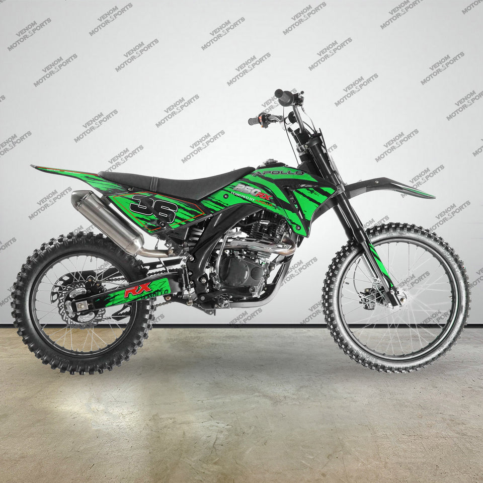 Venom 250cc Dirt Bike | Motocross | 5 Speed | Off Road