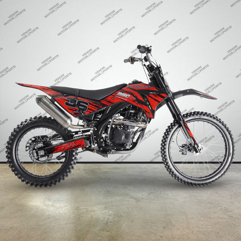 Venom 250cc Dirt Bike | Motocross | 5 Speed | Off Road