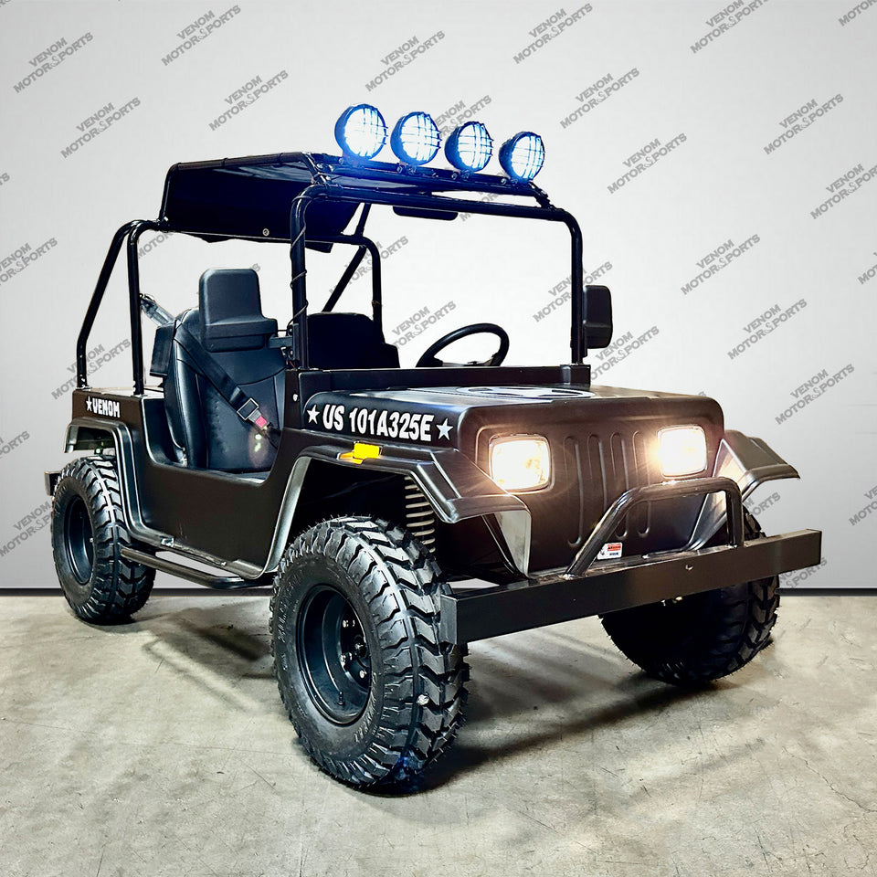 Venom Electric Mini Jeep | 3000W 60V | Full-Size | Safari Edition