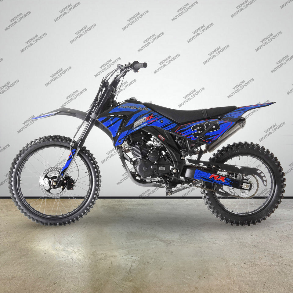 Venom 250cc Dirt Bike | Motocross | 5 Speed | Off Road