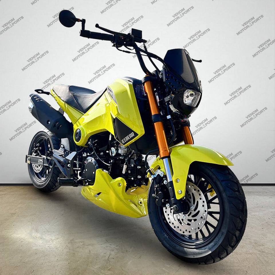 Venom Fuerza | 125cc Motorcycle | 4-Speed Neon Yellow