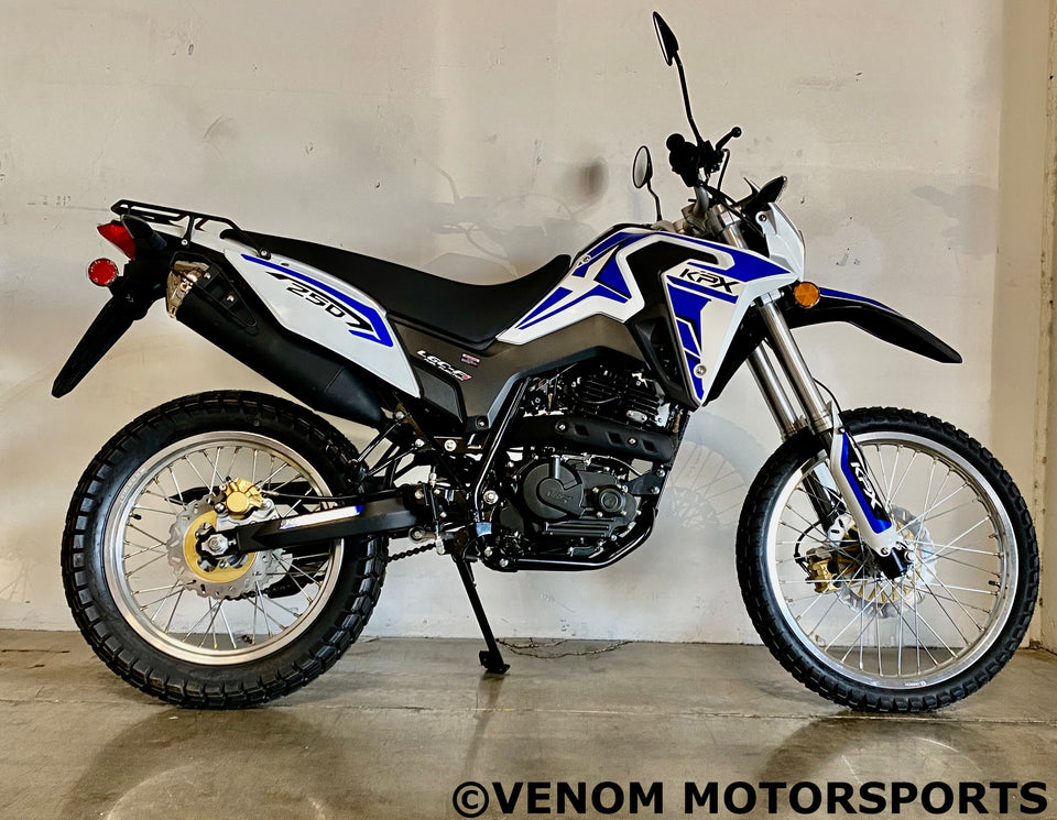 Dual sport motocross 250cc KPX 250 for sale.