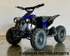 Venom Renegade Electric Mini ATV | 500W | Brushless | Rear Shaft Drive | 36V Blue