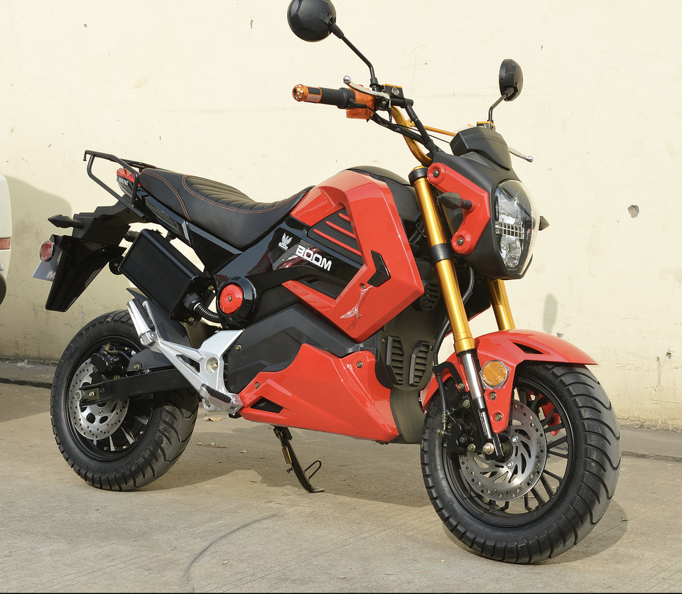 BD578Z 2000w 72v electric motorcycle