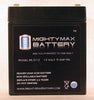 ML5-12 - 12V 5AH UPS Replacement Battery for Venom Pocket Bike X19 110cc 49cc - Mighty Max Battery brand product