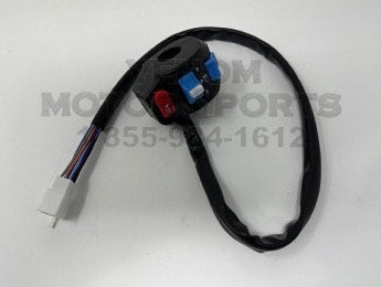 X18 50cc GY6 Motorcycle | Left Combination Switch (10010076)