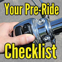 Bike Ride Pre Checks!
