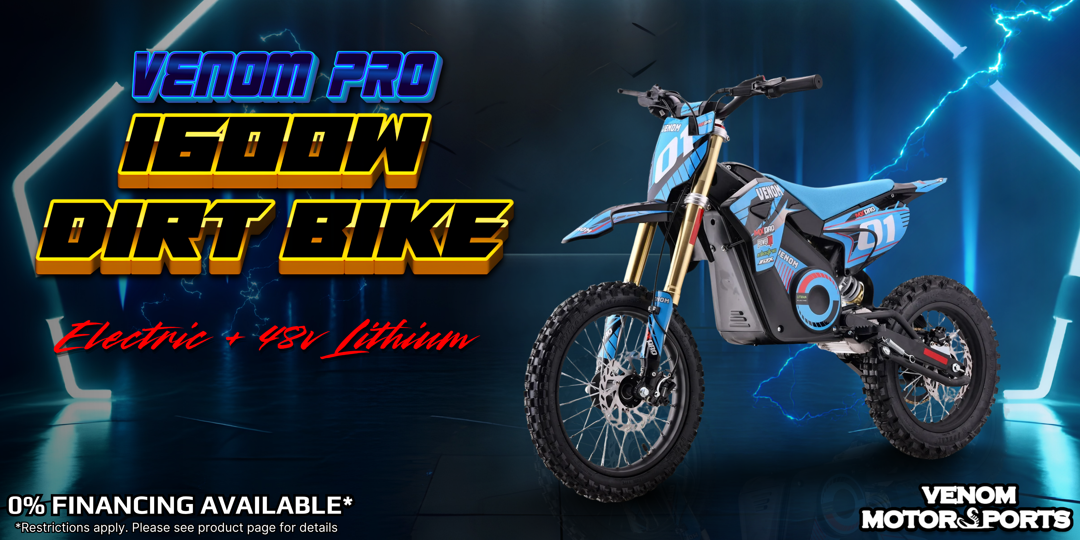 1000W vs 1600W Electric Dirt Bike: Which Venom Pro Fits?