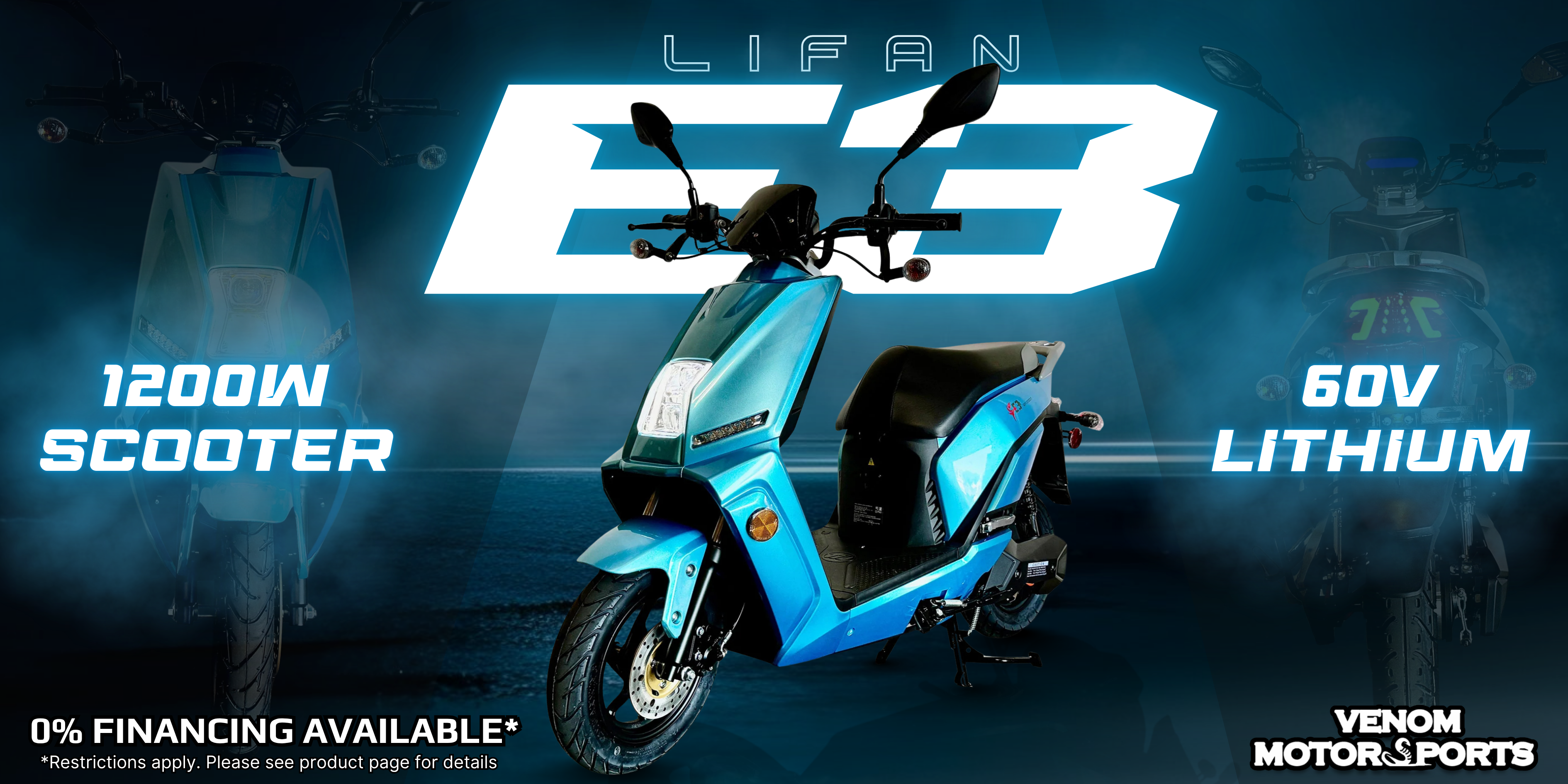 Lifan E3 vs Venom E Moped: Which Electric Scooter Fits?