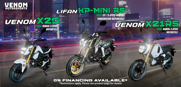 street legal mini bike- venom motorsports usa