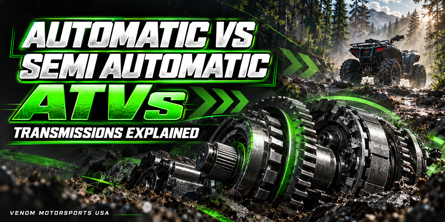Automatic vs Semi Automatic ATVs: What Does the Rider Shift?