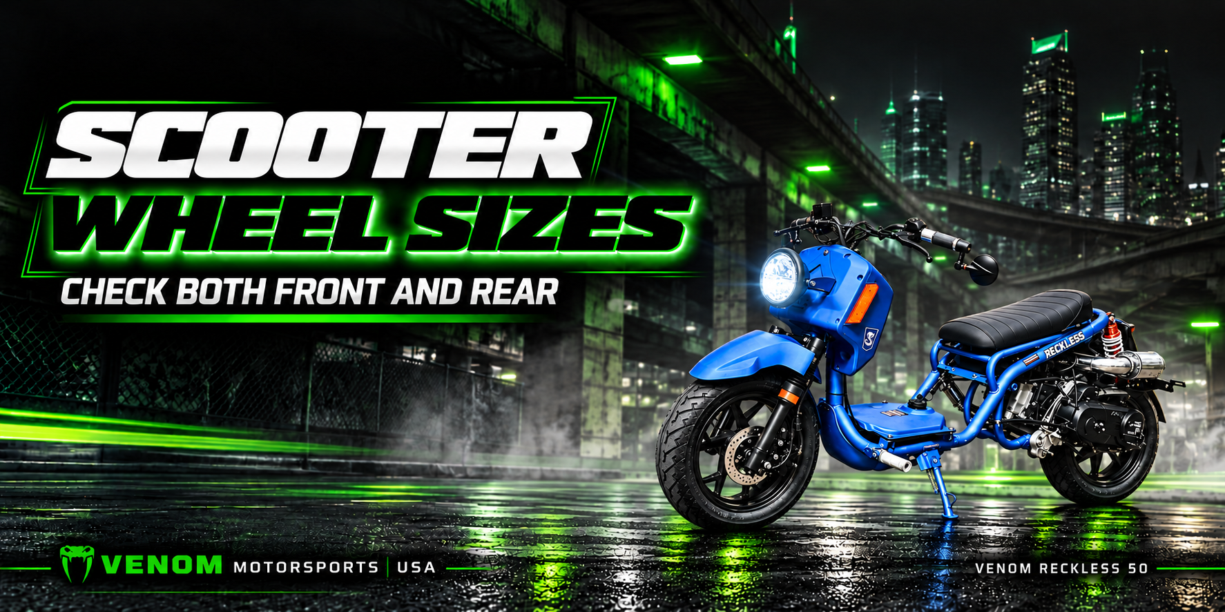 Scooter Wheel Sizes: Why You Should Check Both Wheels