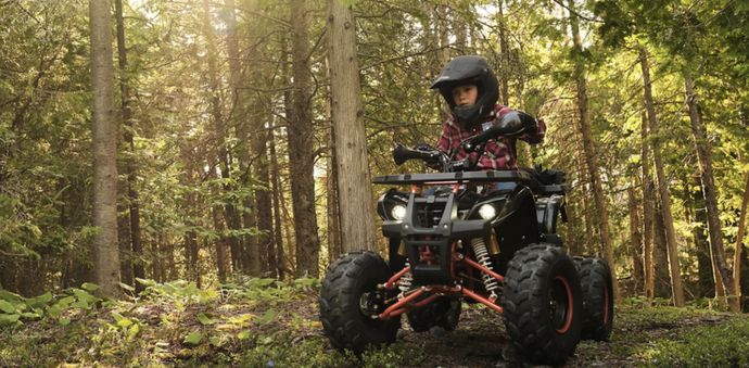 Why are Electric ATVs perfect for young children?