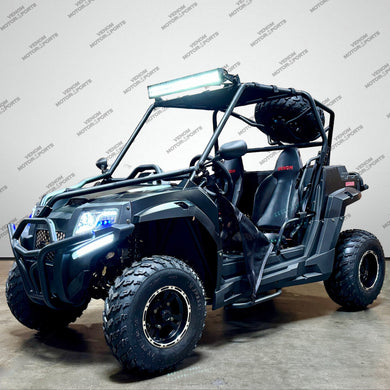 Venom Armored UTV | 2-Seater | 200cc | Automatic + Reverse Black