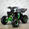 Venom Raptor 125cc ATV | Automatic Transmission + Reverse Black Green