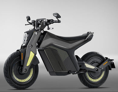 Naxeon I AM Electric Motorcycle | 6.5kW Motor | 72V Lithium Battery | Street Legal Black