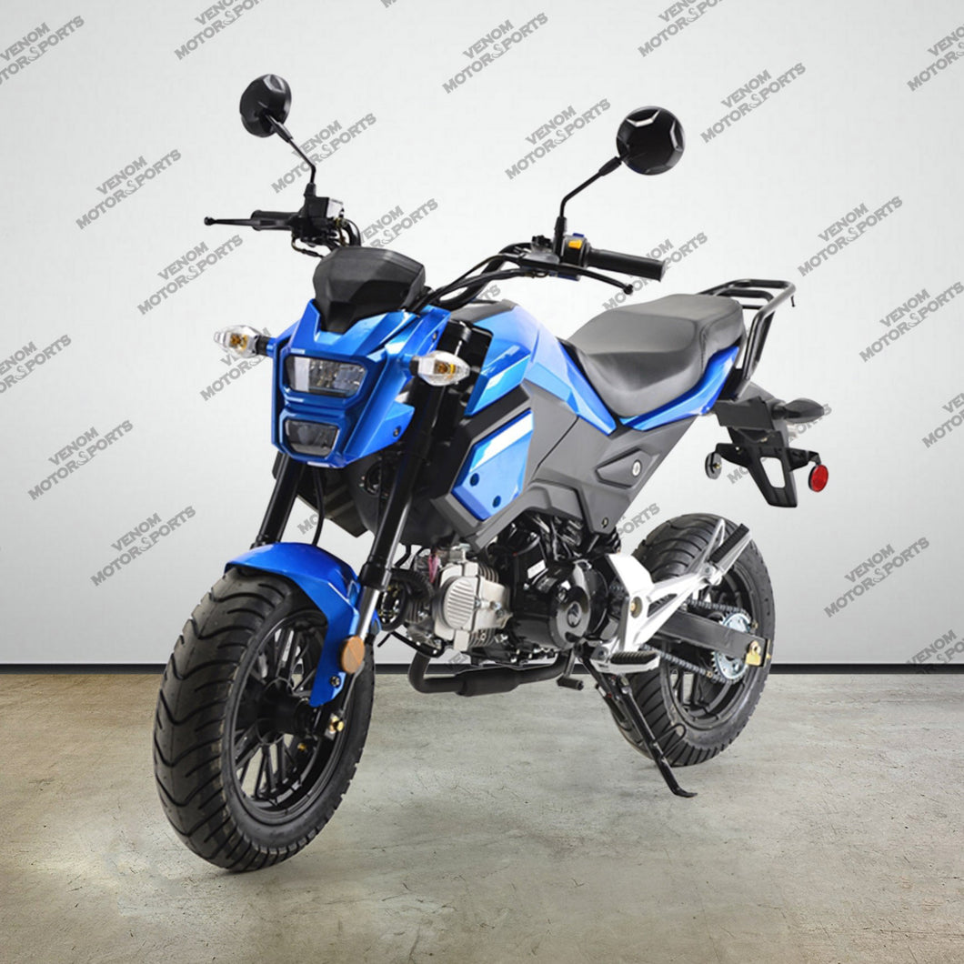 Venom Vader | Generation 2 | 125cc Motorcycle | 4-Speed BLUE