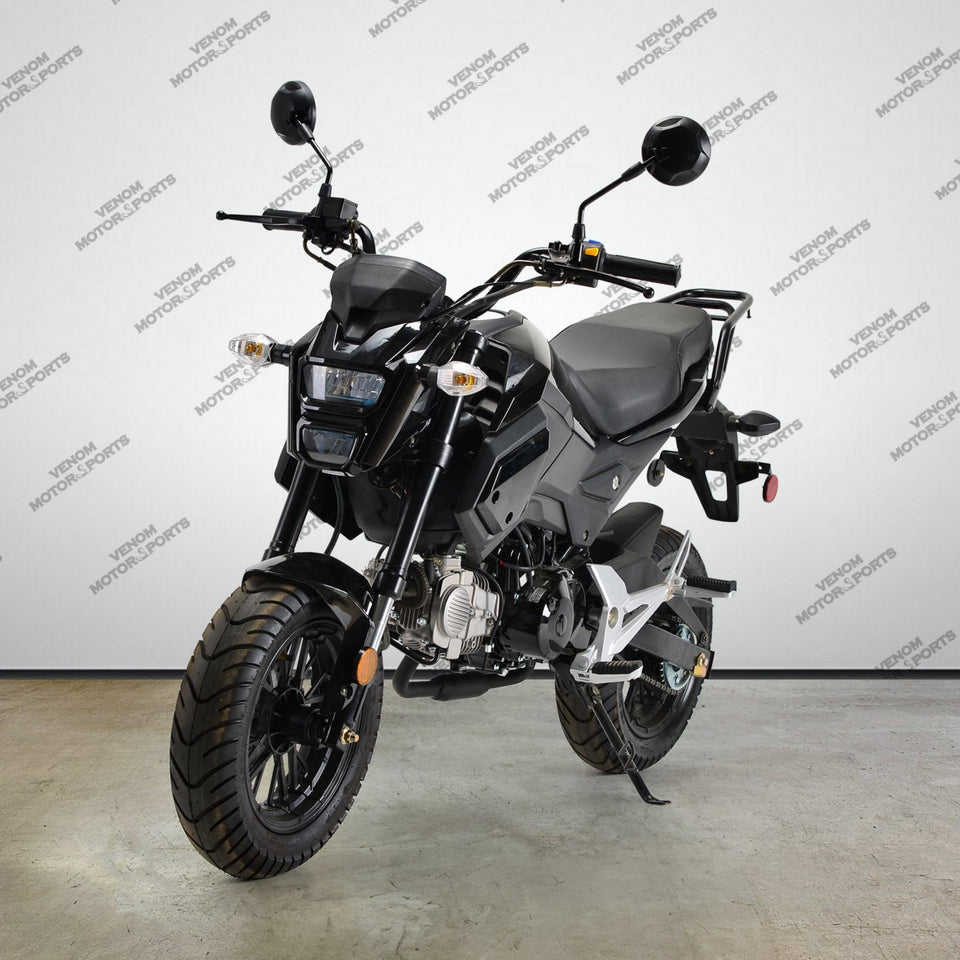 Venom Vader | Generation 2 | 125cc Motorcycle | 4-Speed BLACK