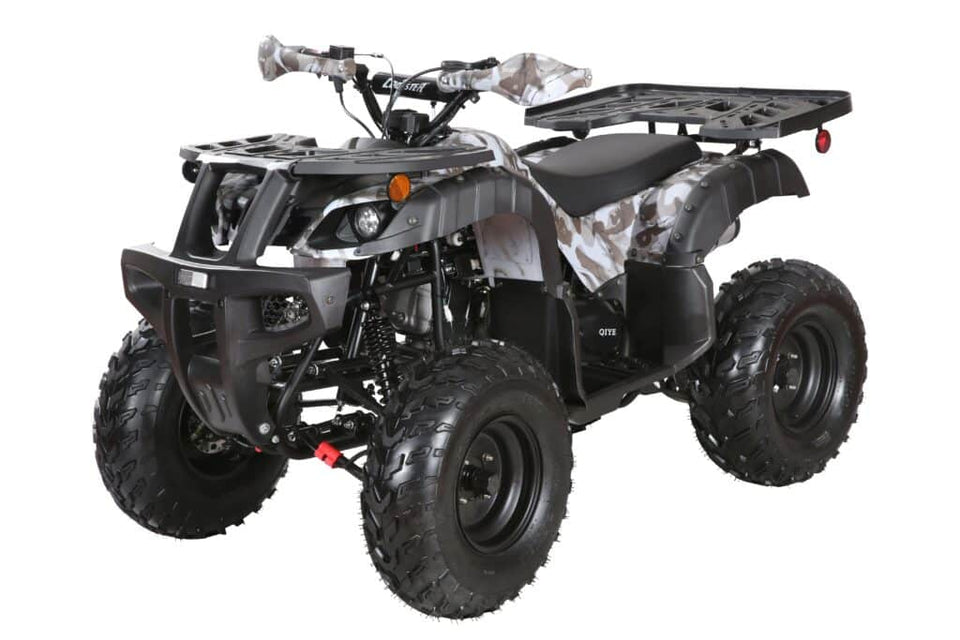 Venom Kodiak | 200cc ATV | Full-Size | Fully Automatic + Reverse Army Black