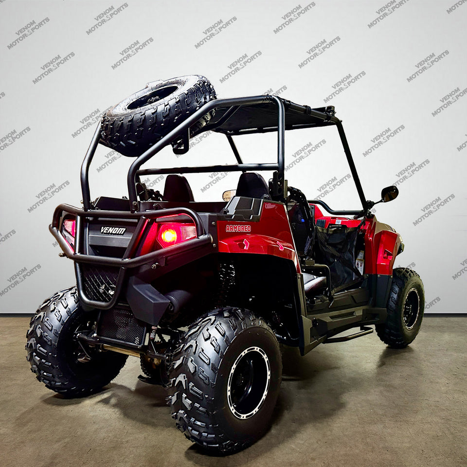 Venom Armored UTV | 2-Seater | 200cc | Automatic + Reverse