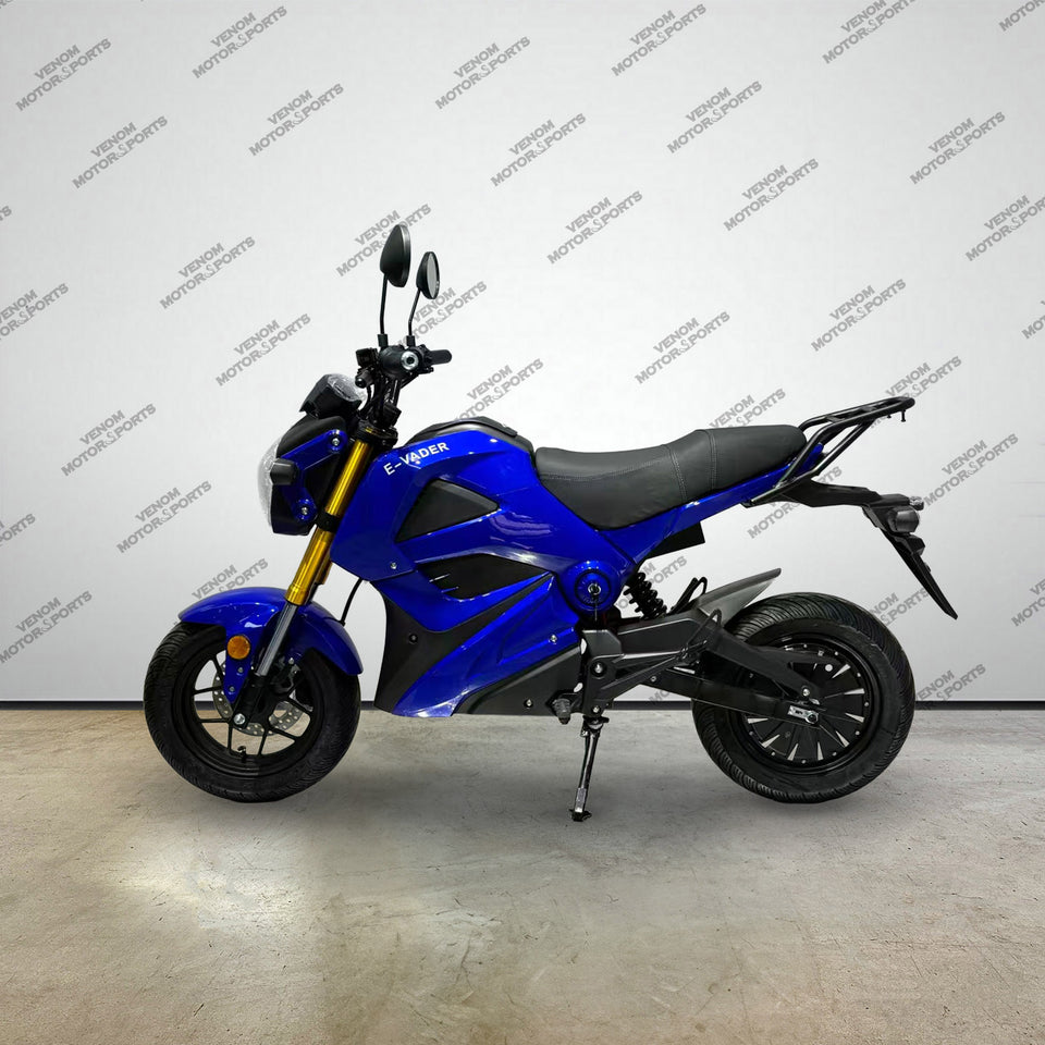 Venom E-Vader | 2000W Electric Motorcycle | Brushless | 72V [PRE-ORDER MAY 22ND, 2026]