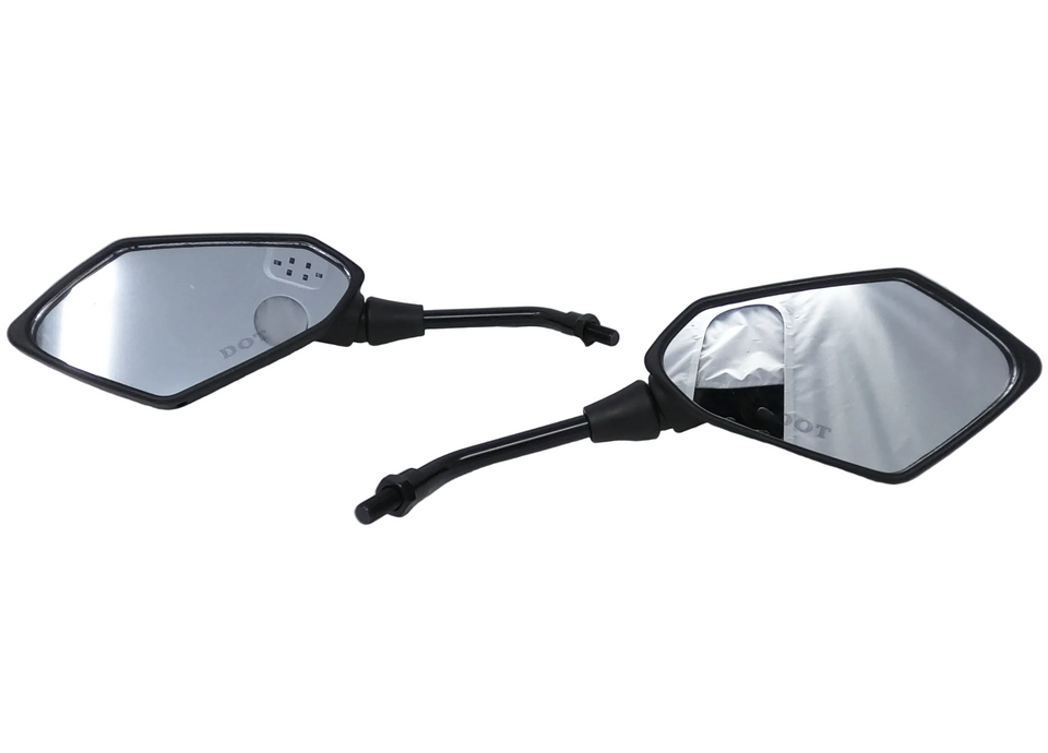 Venom X20 125cc Motorcycle | Mirror Set (09060015) Venom X20 125cc Motorcycle | Mirror Set (09060015)