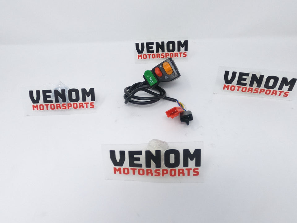 Venom 1000w E-Racer ATV | Left Combination Switch (17809000120)