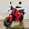 2000W E-Vader Electric Motorcycle | Brushless | 72V Red