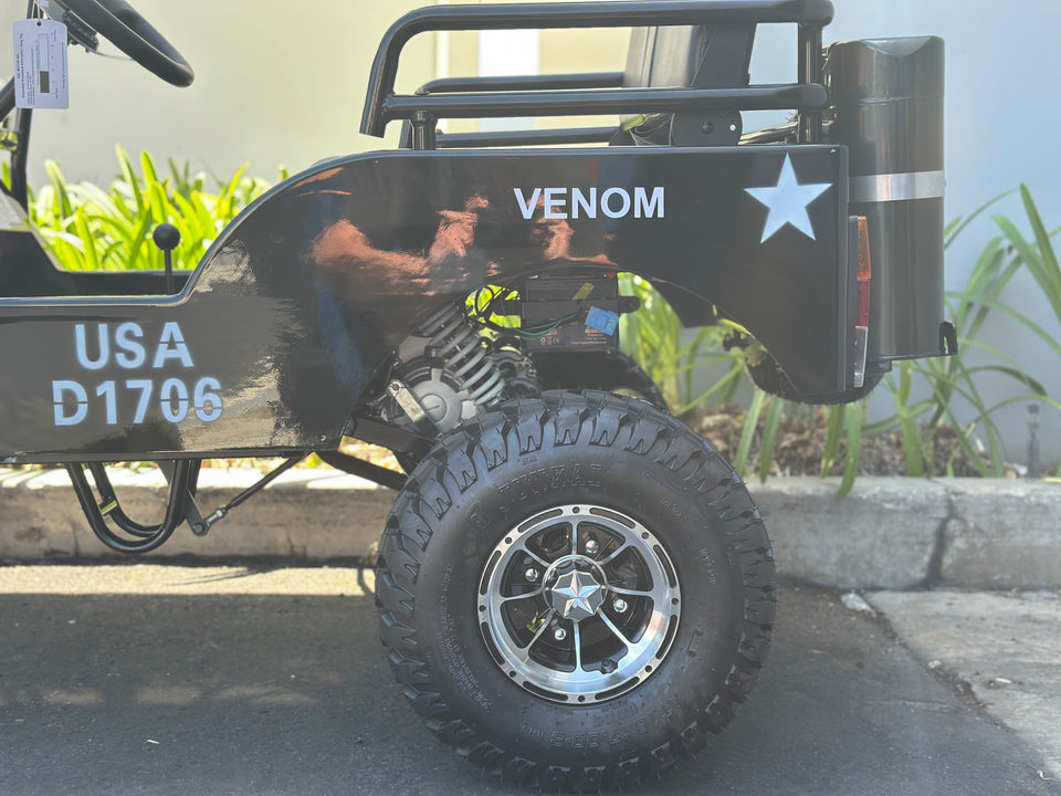 Venom Mini Jeep | 125cc | 2 Seater | Willys Edition | 3 Speed
