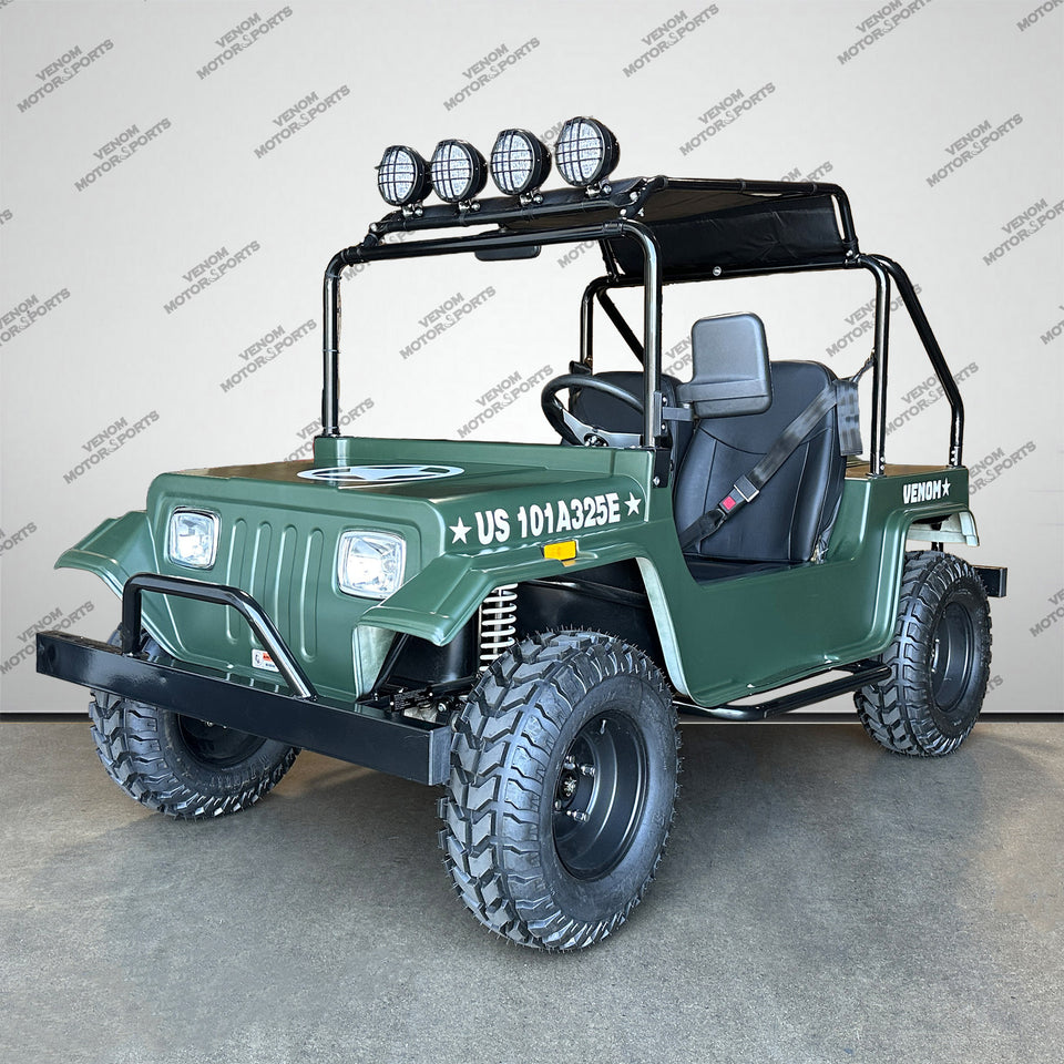 Venom Electric Mini Jeep | 3000W 60V | Full-Size | Safari Edition
