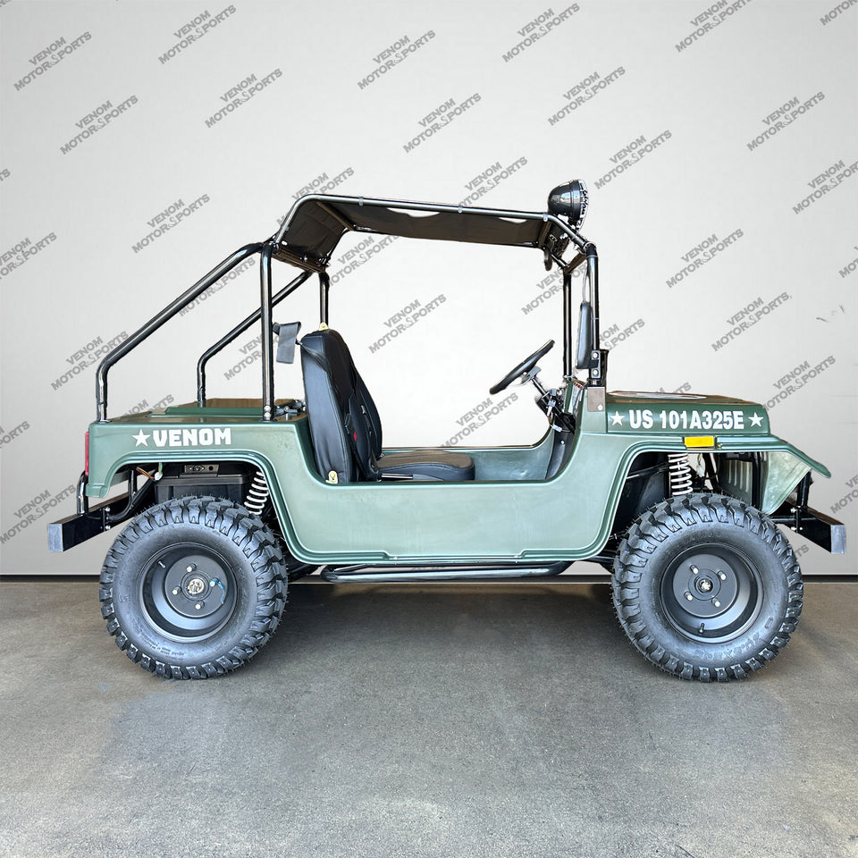 Venom Electric Mini Jeep | 3000W 60V | Full-Size | Safari Edition