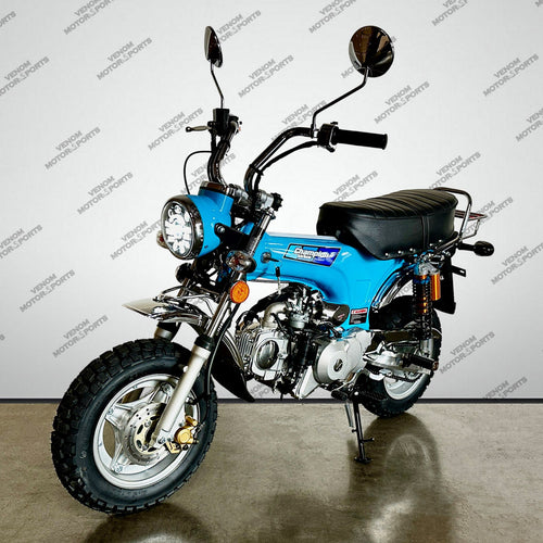 Champion LX Monkey Bike | 125cc Motorcycle | 4 Speed | PBZ125-2P Blue