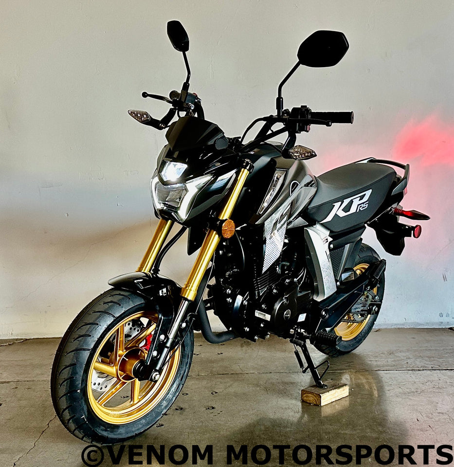 Lifan KP-Mini RS | 150cc EFI Motorcycle | SS3 Fuel Injected | LF150-5U Black