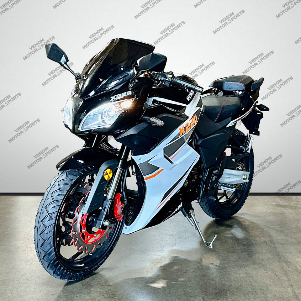 Venom x22R | 250cc Motorcycle | 5 Speed Black