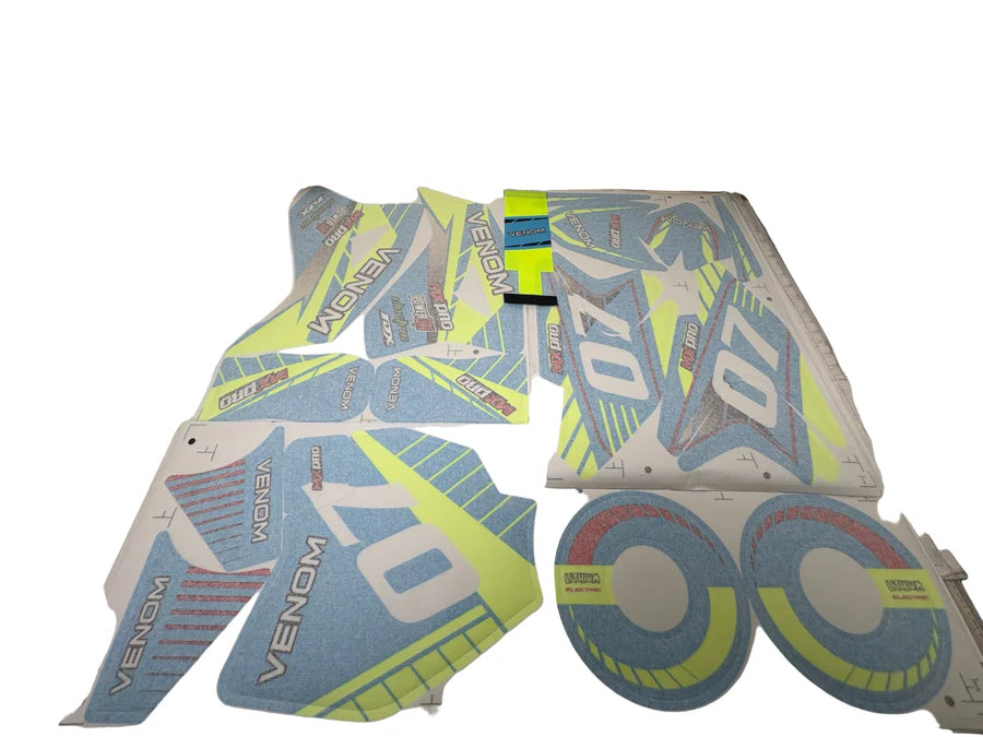 1600w Pro Electric Dirt Bike 48v | Decal Kit (307600010)