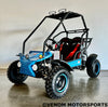 Venom Ultimate Go Kart | 2-Seater | 125cc | Automatic + Reverse Blue